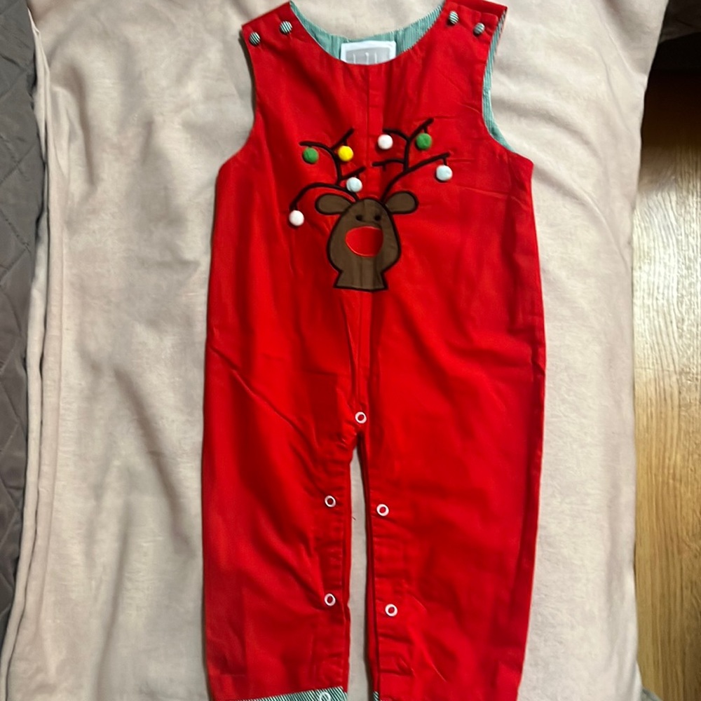 Lil Cactus Christmas overall - Picture 1 of 3